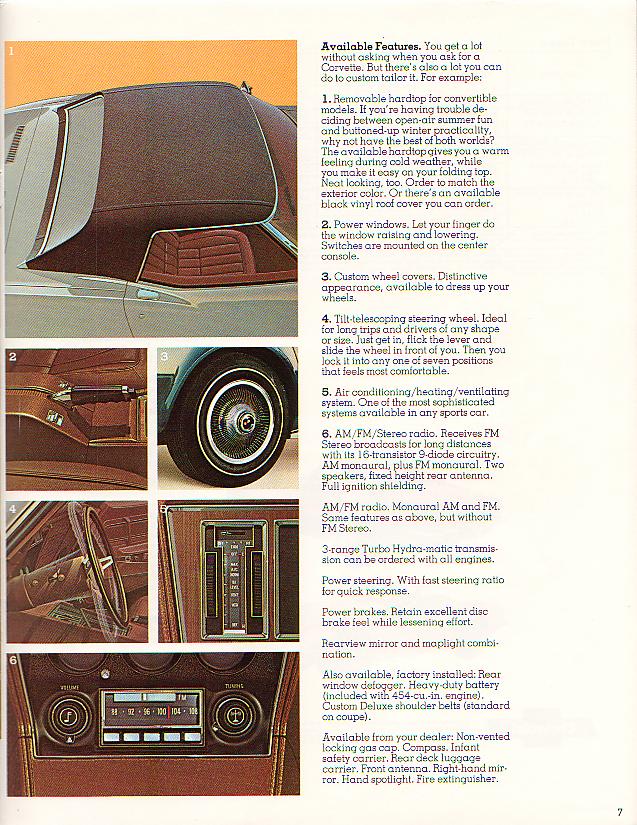 1973 Showroom Brochure - Page 6