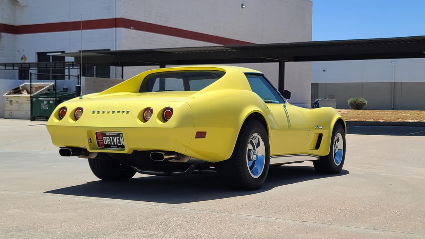 1974 Corvette Coupe 454 in Bright Yellow