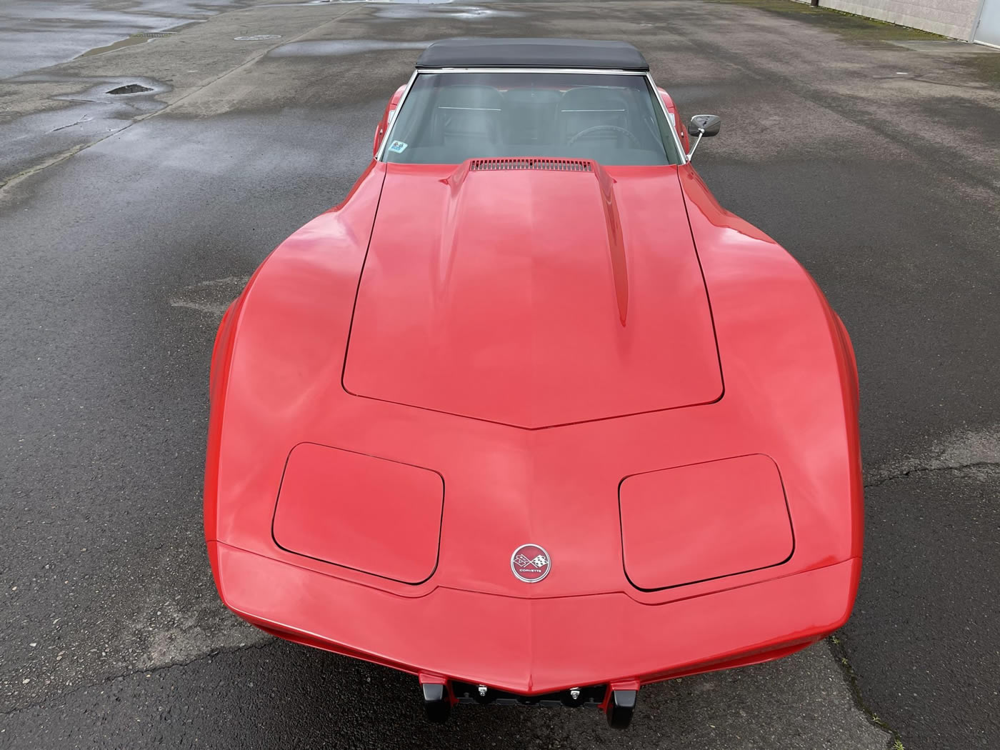 1975 Corvette Convertible in Mille Miglia Red