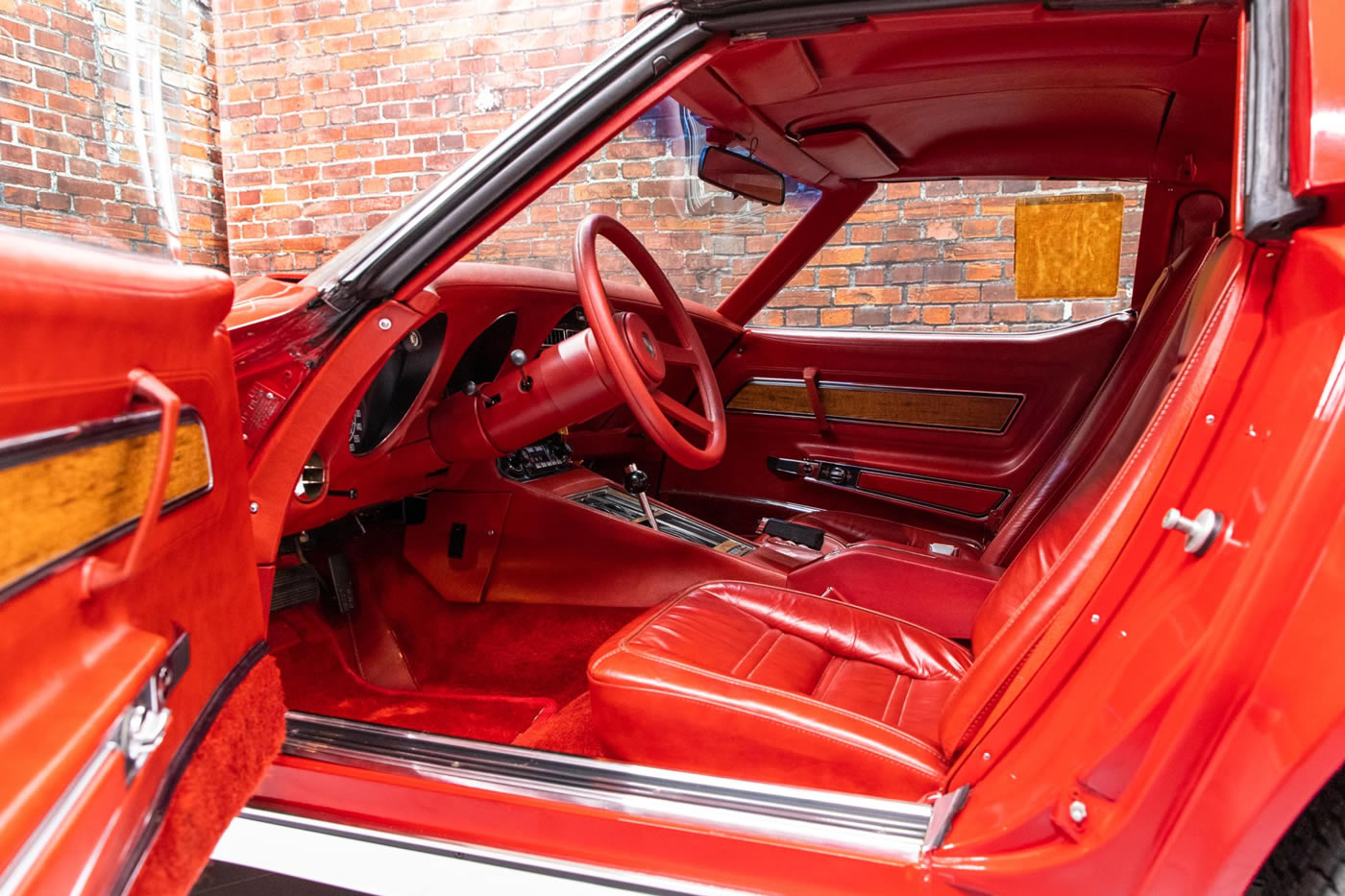 1976 Corvette in Medium Red