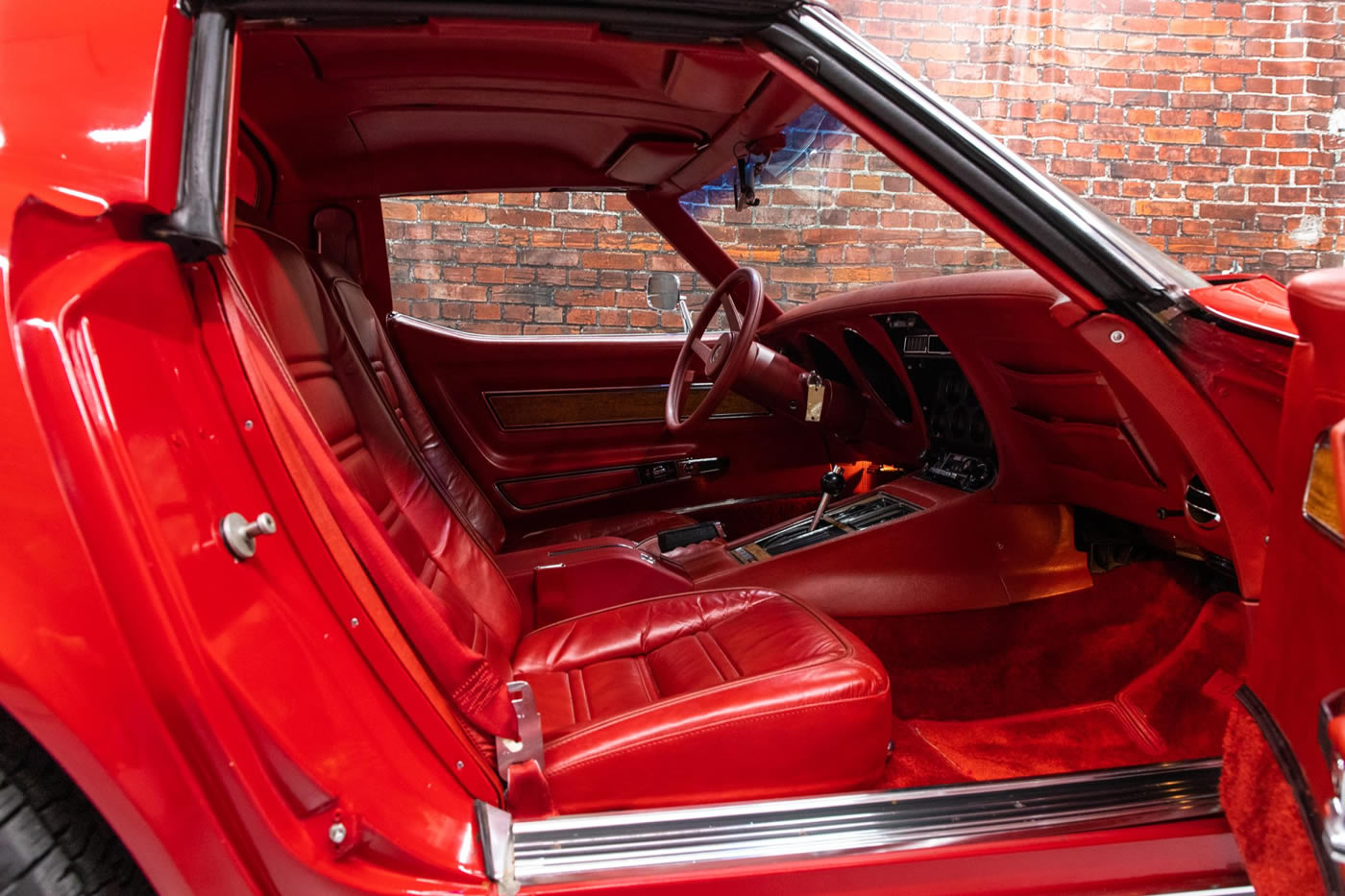 1976 Corvette in Medium Red