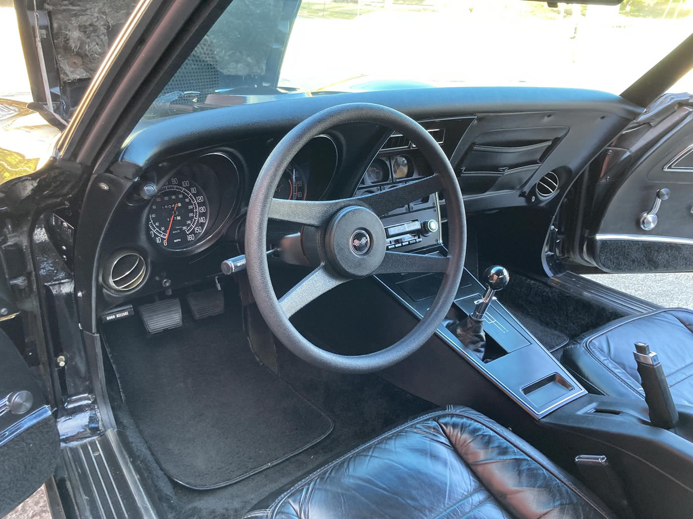 1977 Corvette in Black