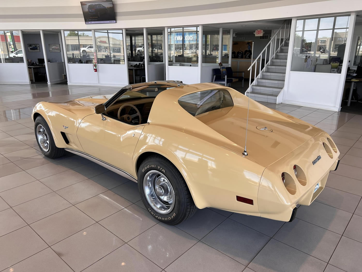 1977 Corvette in Corvette Tan