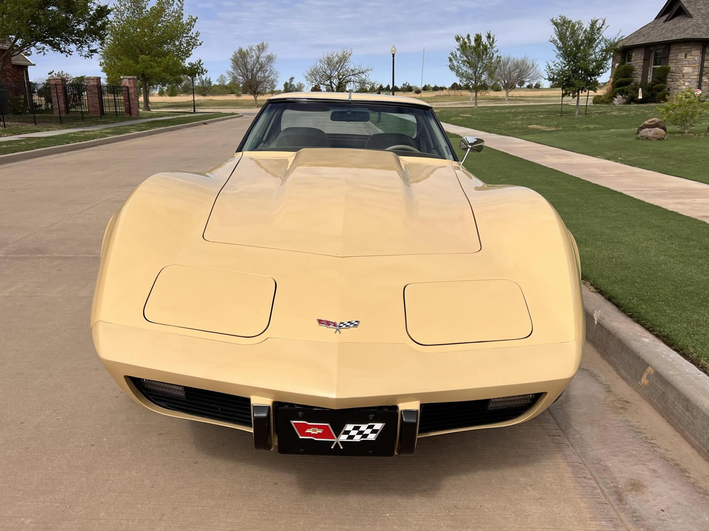 1977 Corvette in Corvette Tan