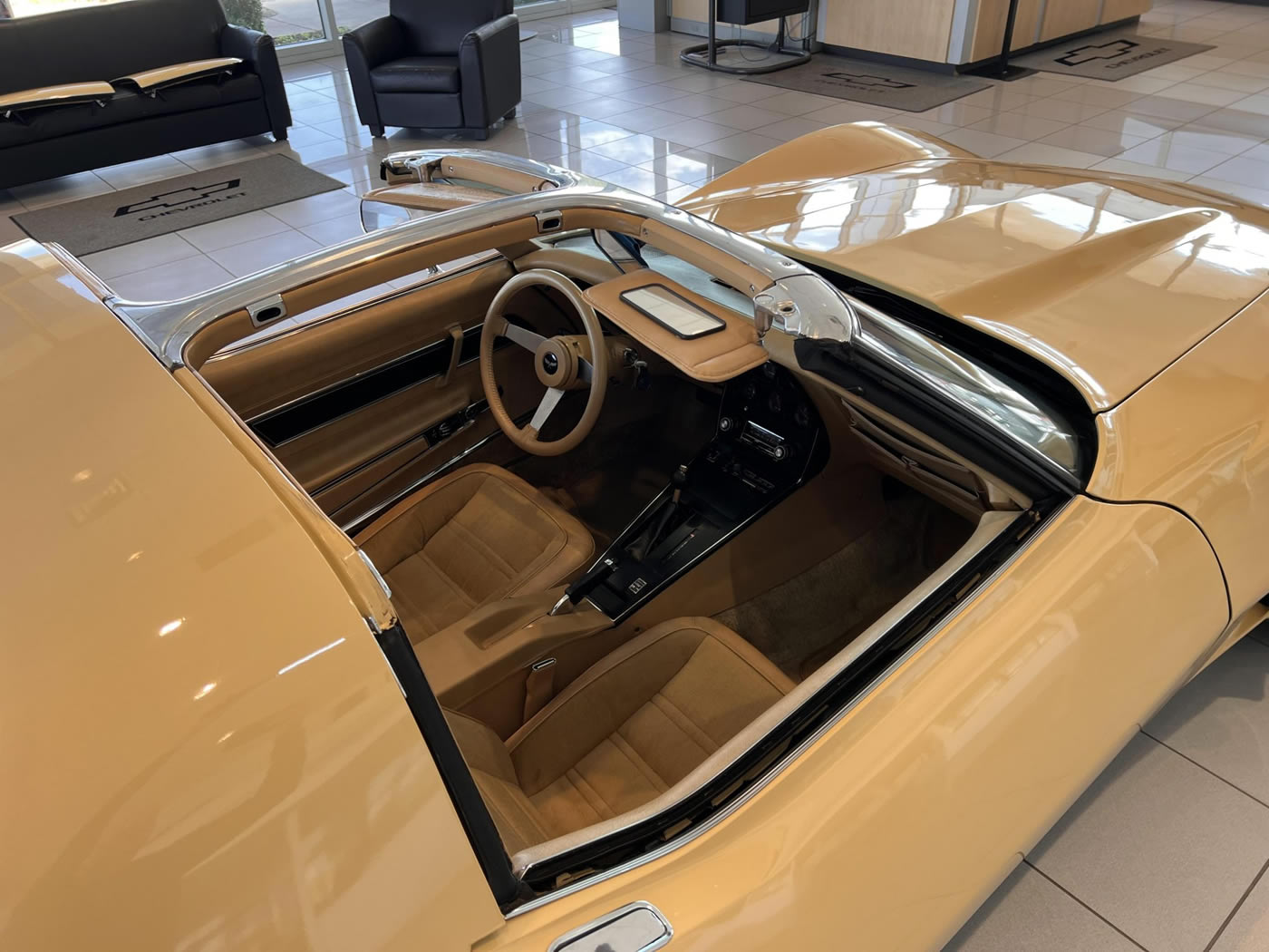 1977 Corvette in Corvette Tan