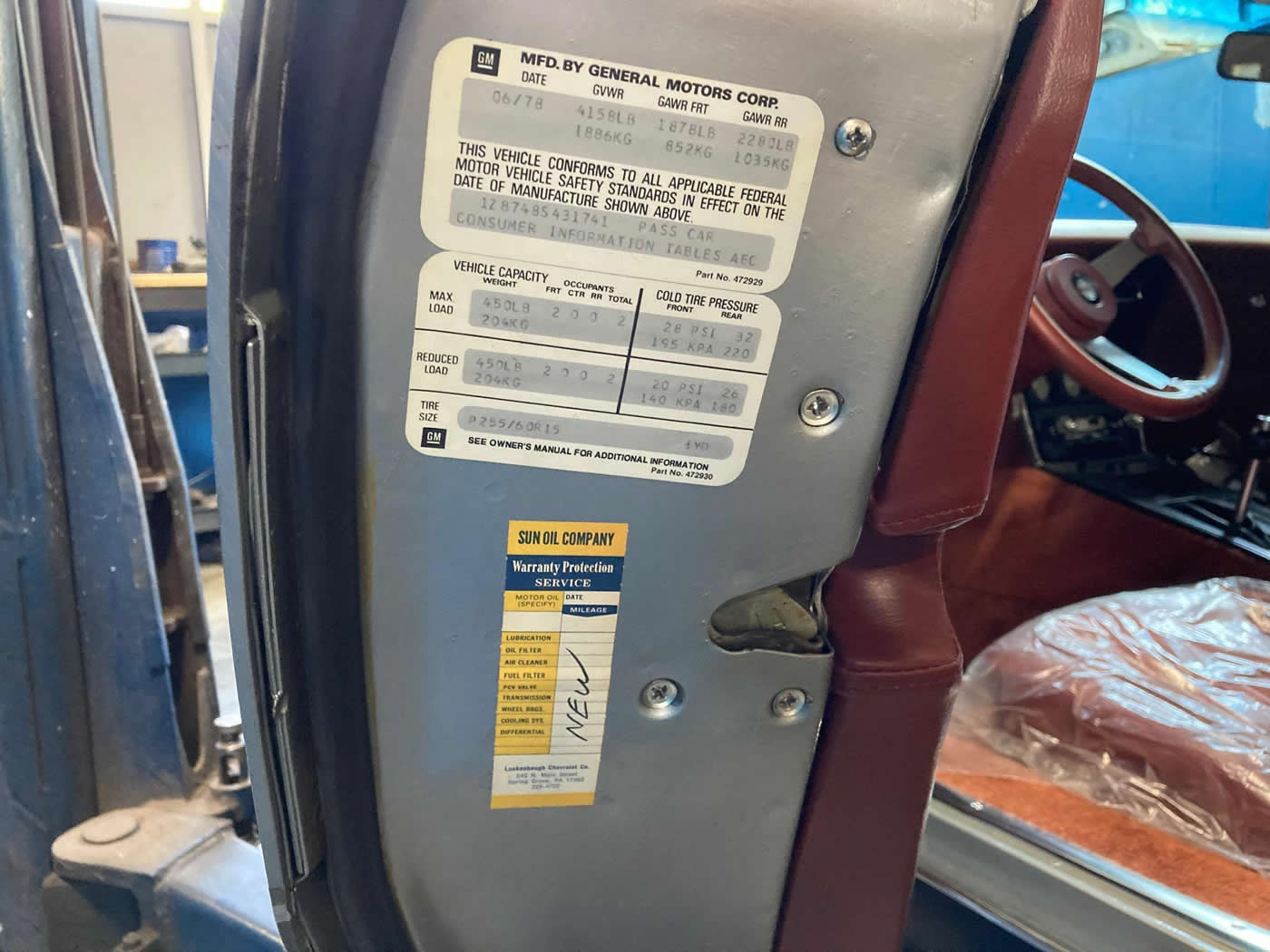 1978 Corvette 25th Anniversary Edition