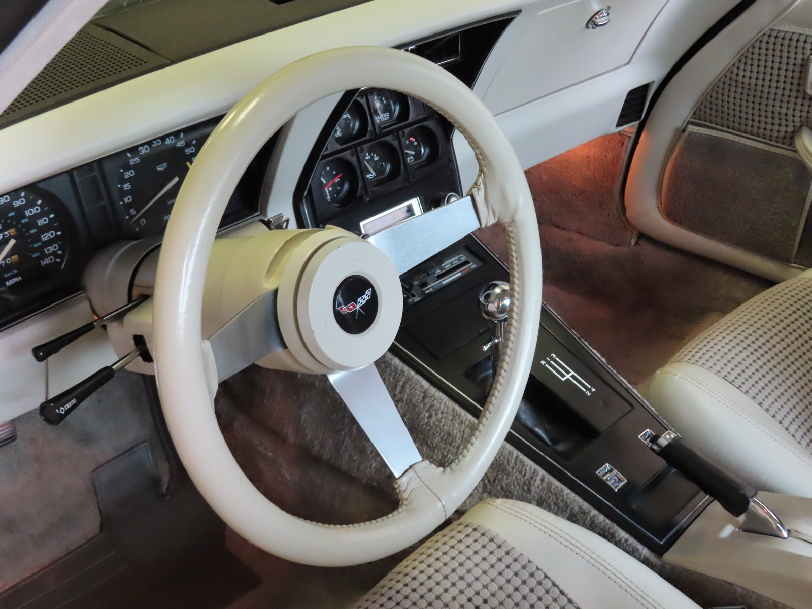 1979 Corvette in Silver with Oyster Interior