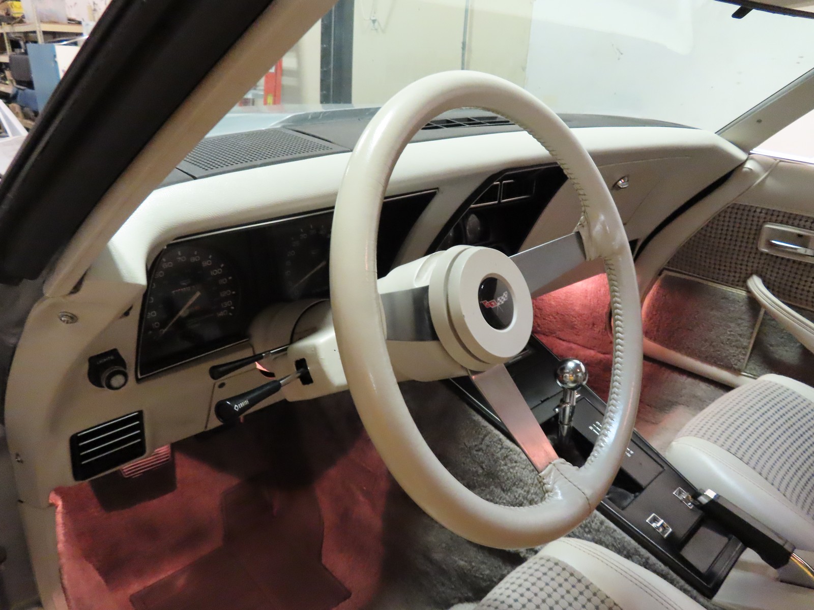 1979 Corvette in Silver with Oyster Interior