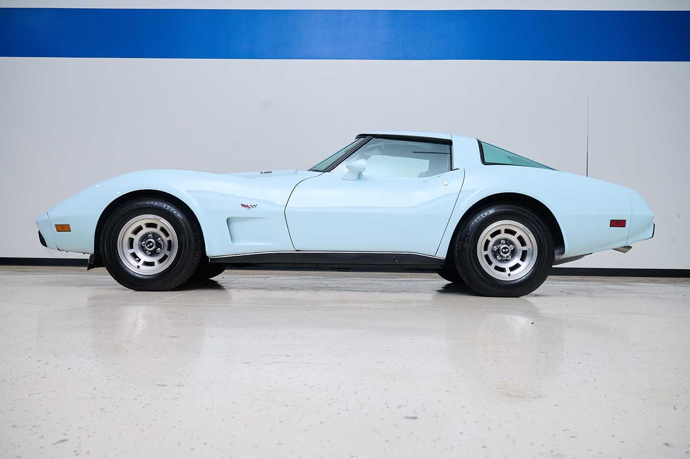 1979 Corvette L82 in Corvette Light Blue