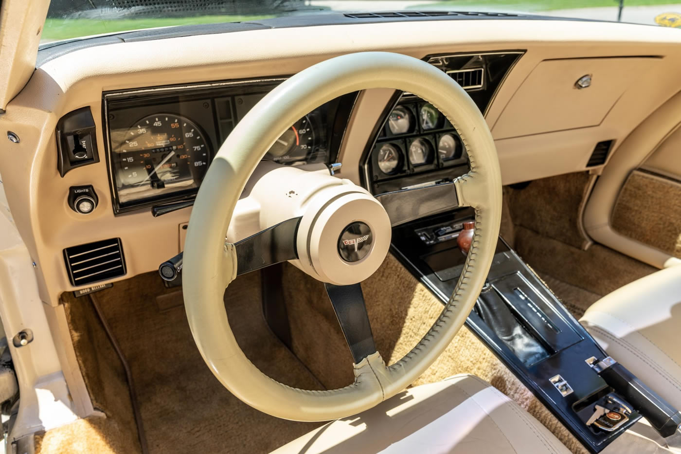 1980 Corvette in Frost Beige