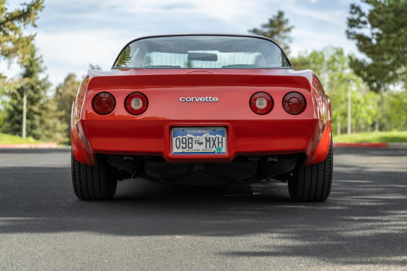 1980 Corvette in Red