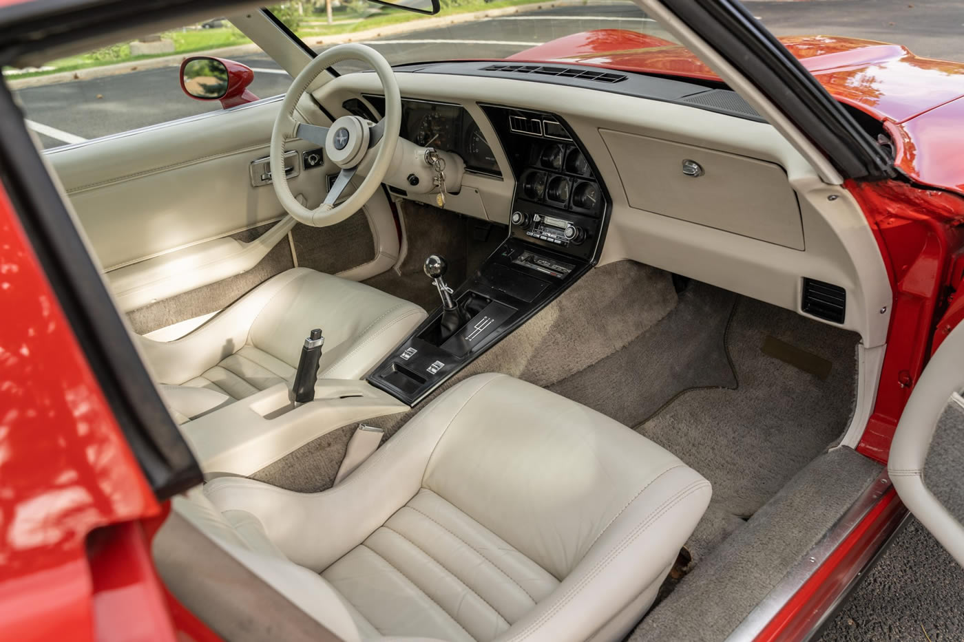 1980 Corvette in Red