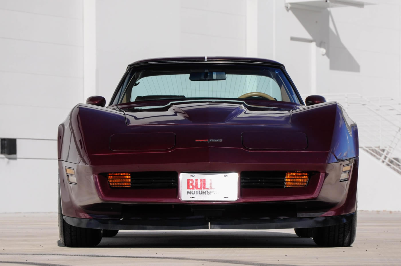 1981 Corvette in Maroon Metallic