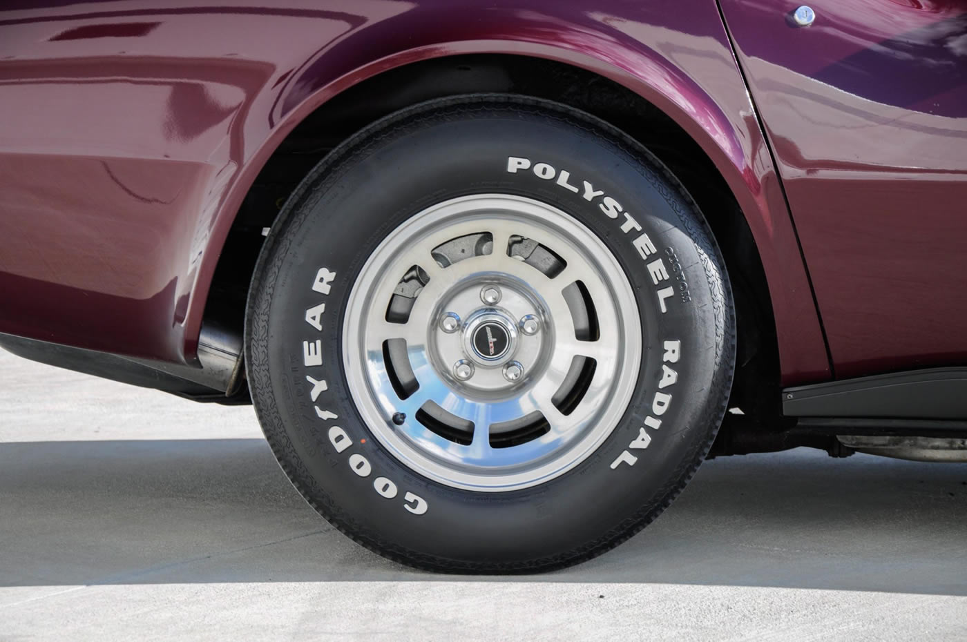 1981 Corvette in Maroon Metallic