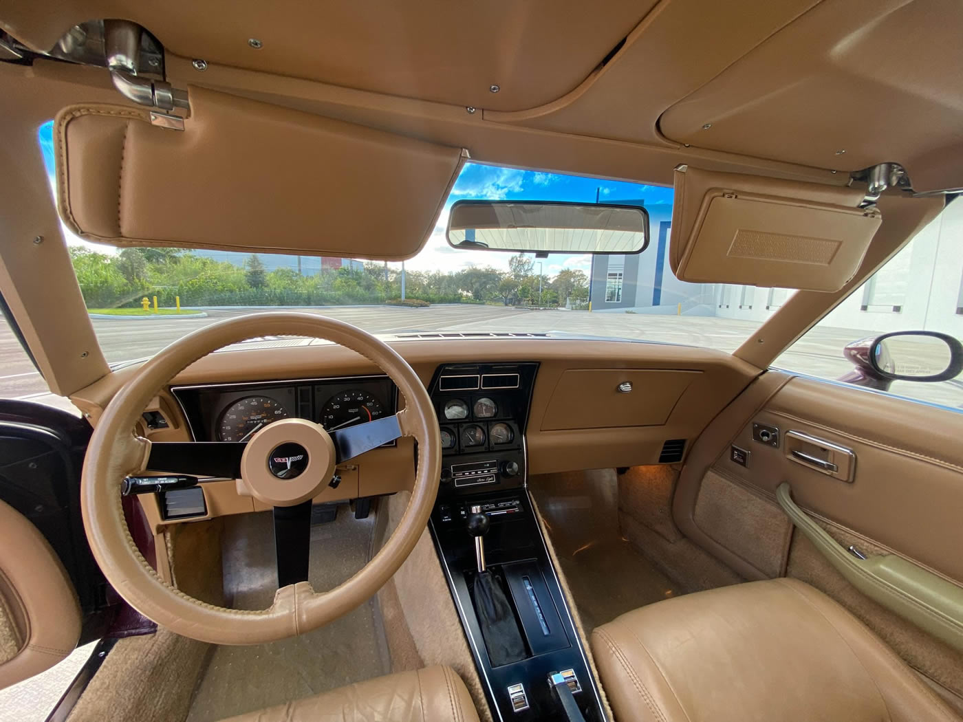 1981 Corvette in Maroon Metallic