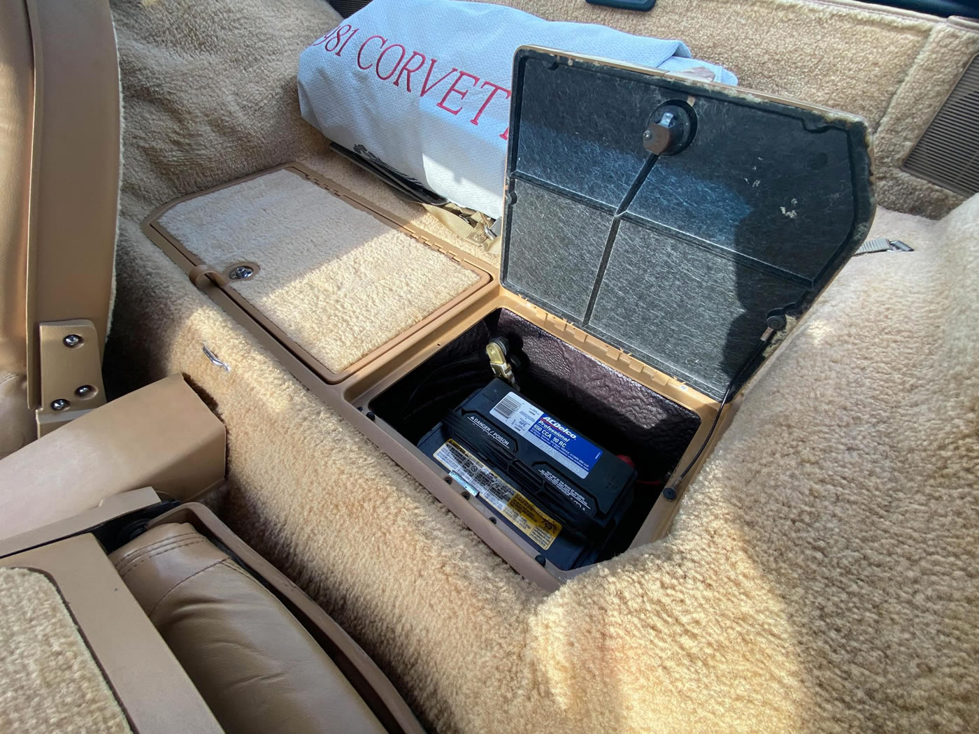 1981 Corvette in Maroon Metallic