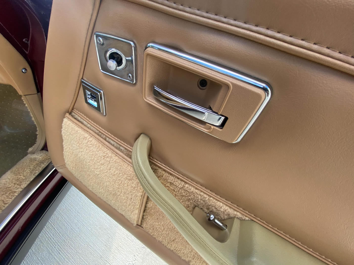 1981 Corvette in Maroon Metallic