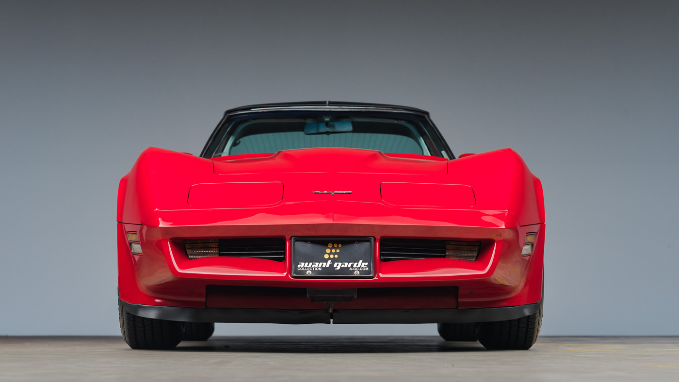 1981 Corvette in Red