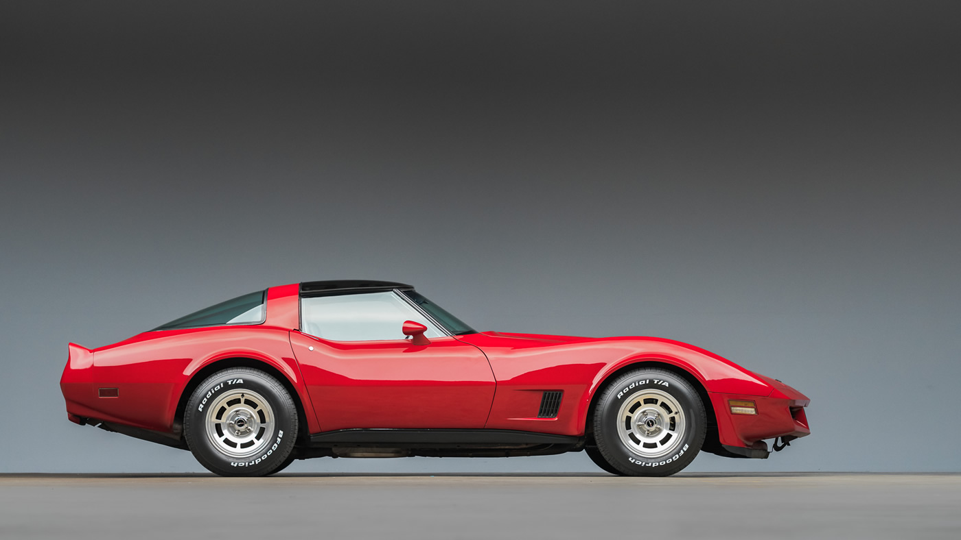 1981 Corvette in Red