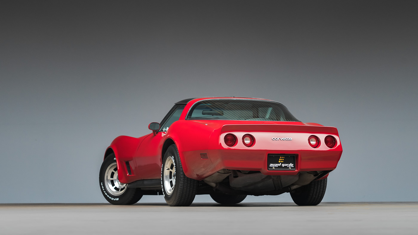 1981 Corvette in Red