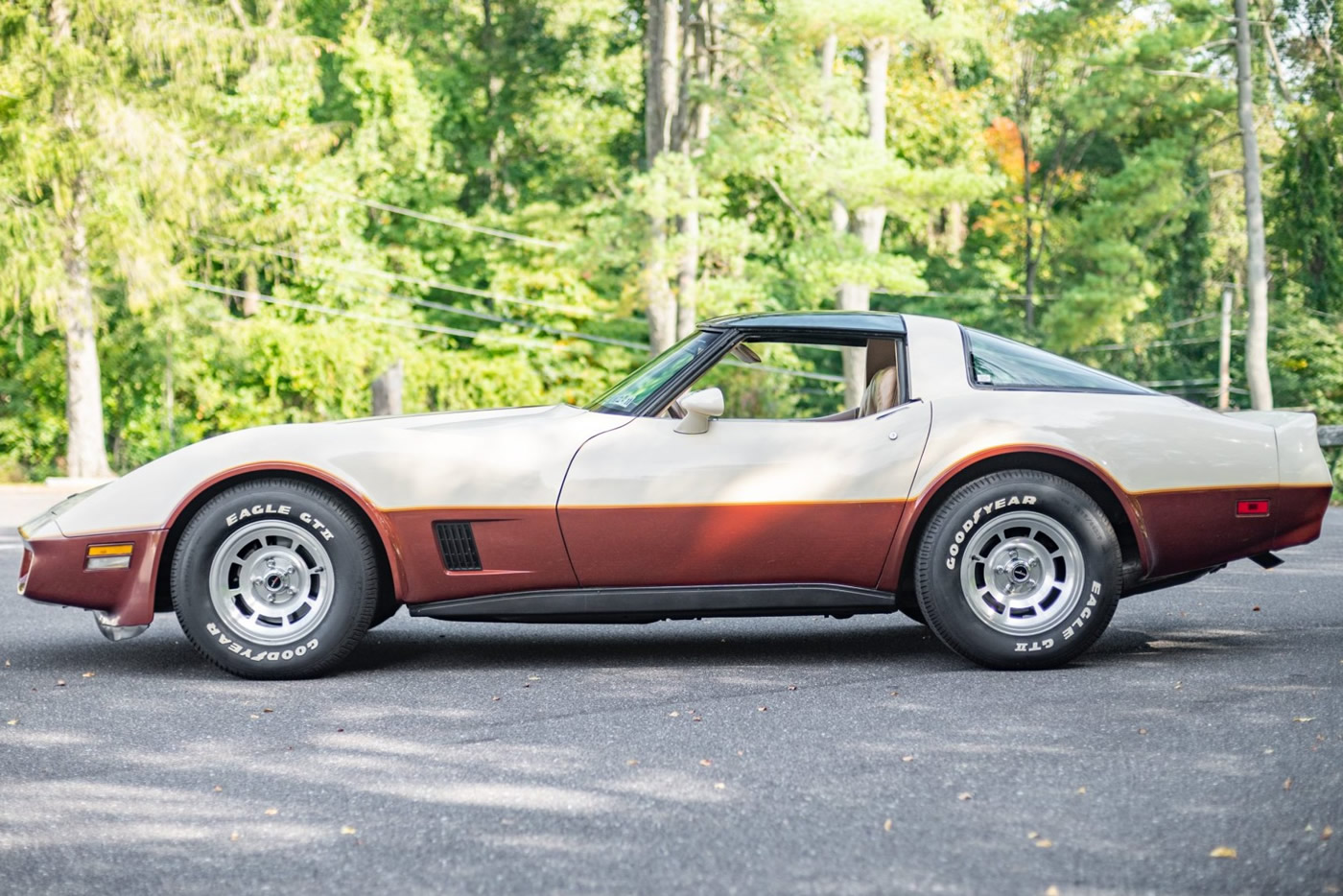 1981 Corvette in Two-Tone Beige and Bronze