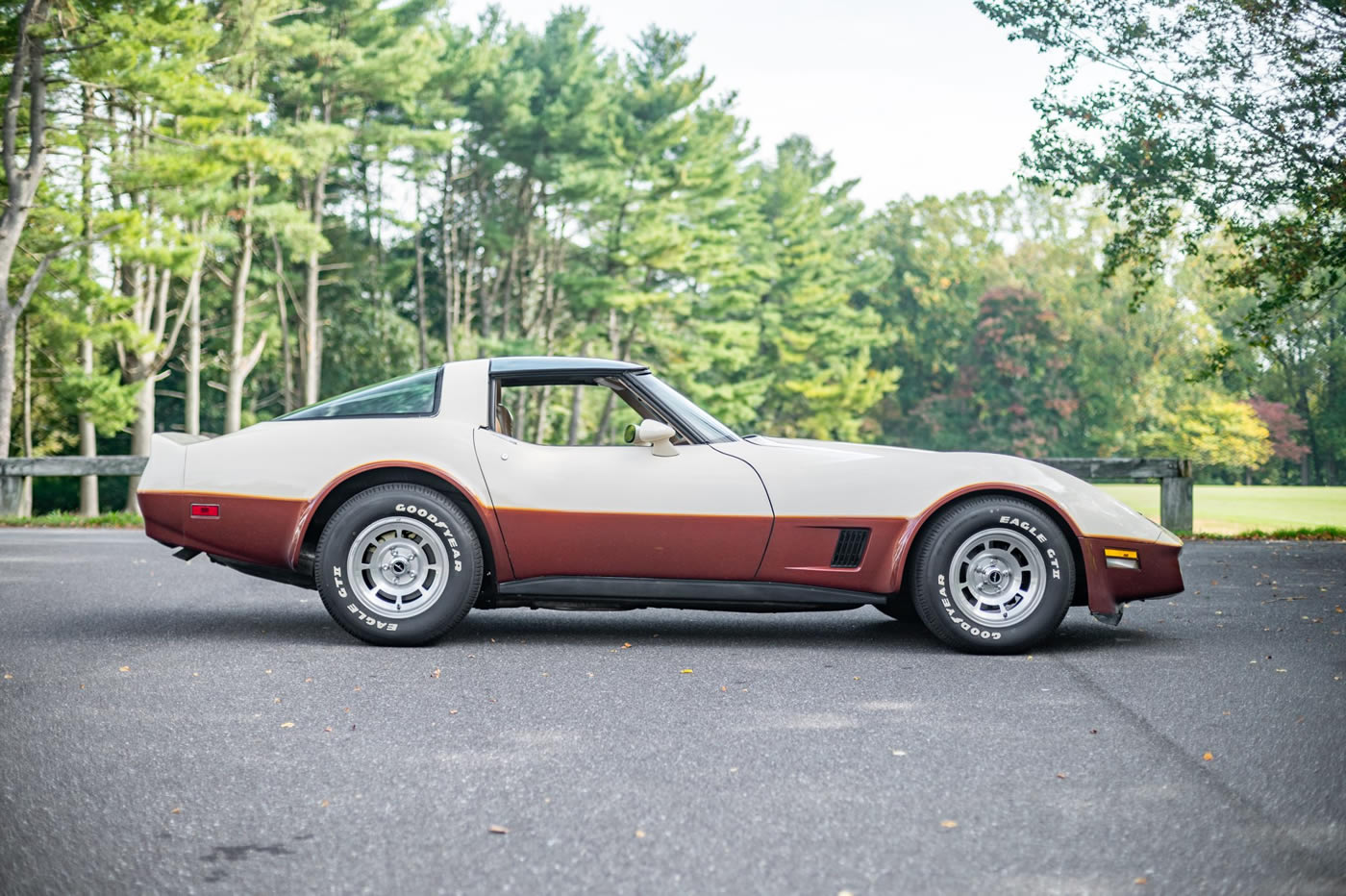 1981 Corvette in Two-Tone Beige and Bronze