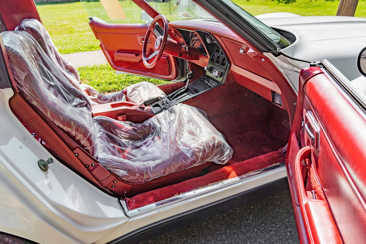 1982 Corvette in Corvette White