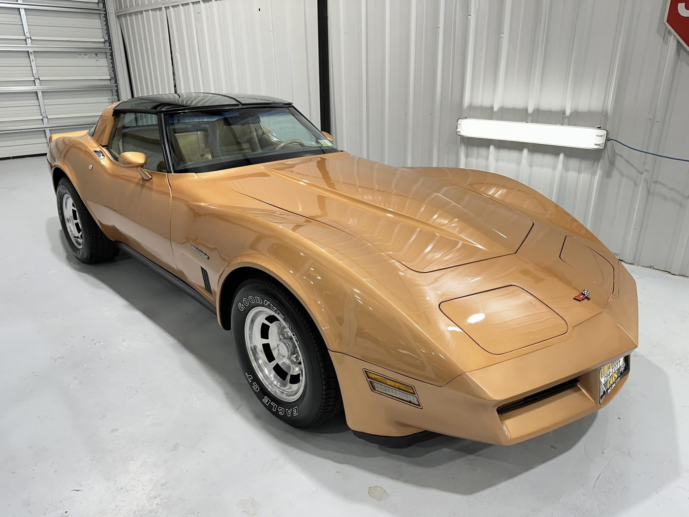 1982 Corvette in Gold Metallic