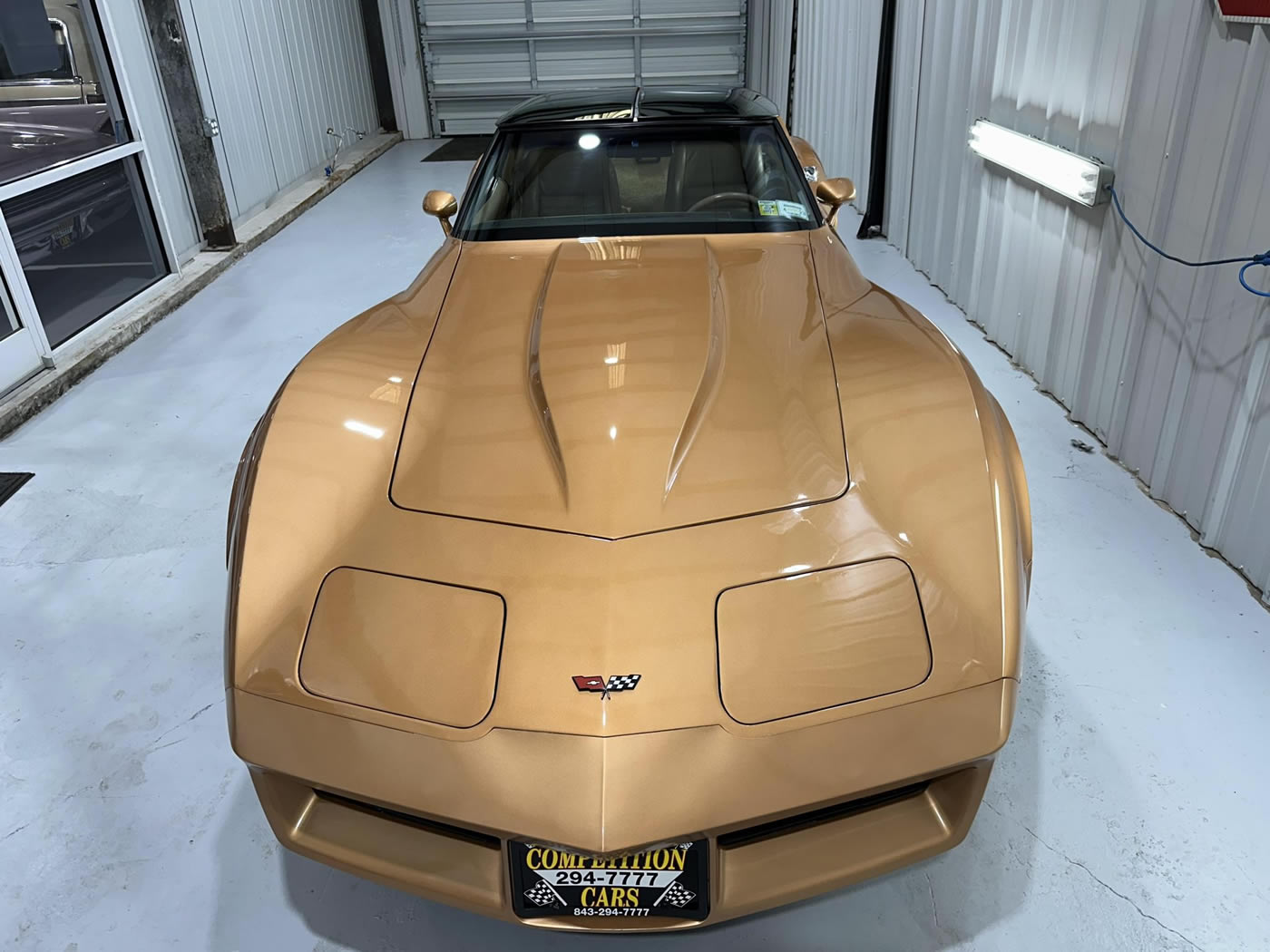 1982 Corvette in Gold Metallic