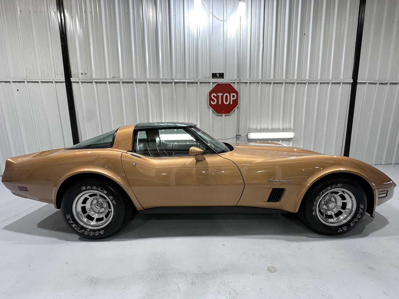 1982 Corvette in Gold Metallic