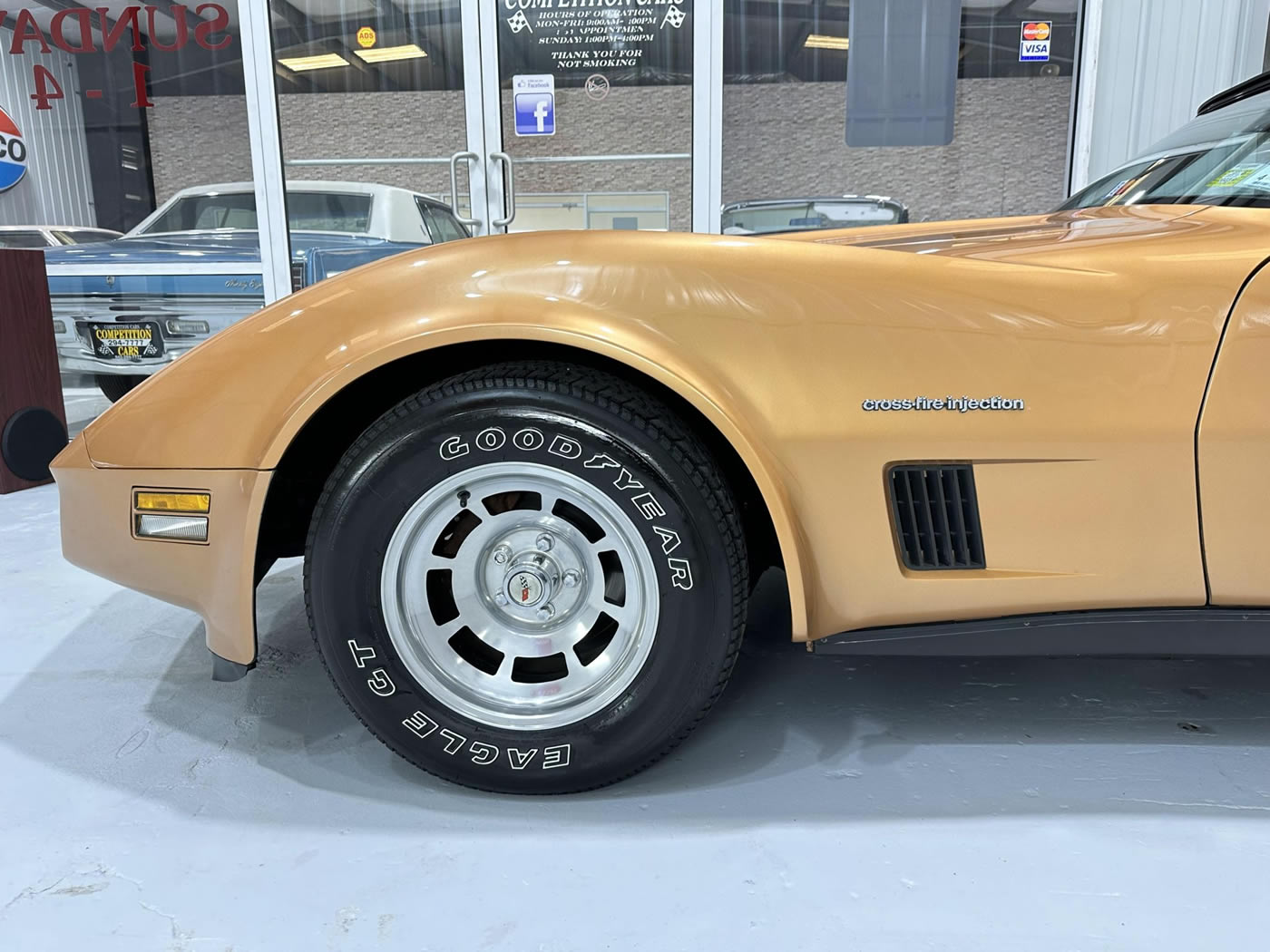 1982 Corvette in Gold Metallic