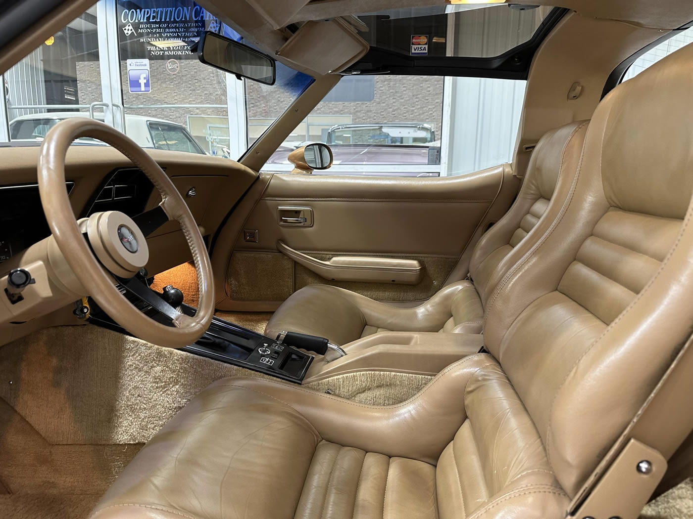 1982 Corvette in Gold Metallic