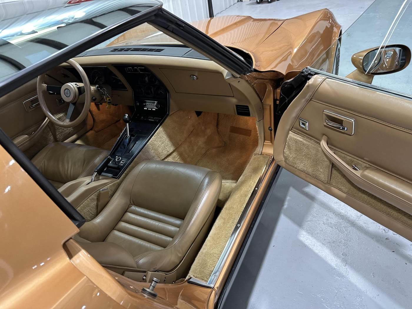 1982 Corvette in Gold Metallic