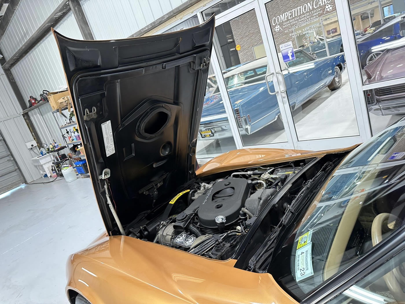 1982 Corvette in Gold Metallic