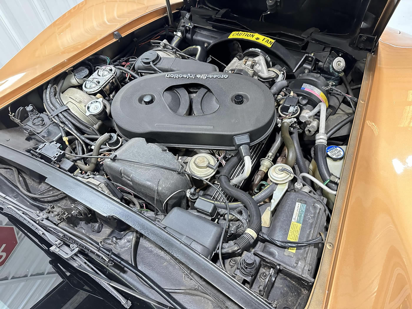 1982 Corvette in Gold Metallic