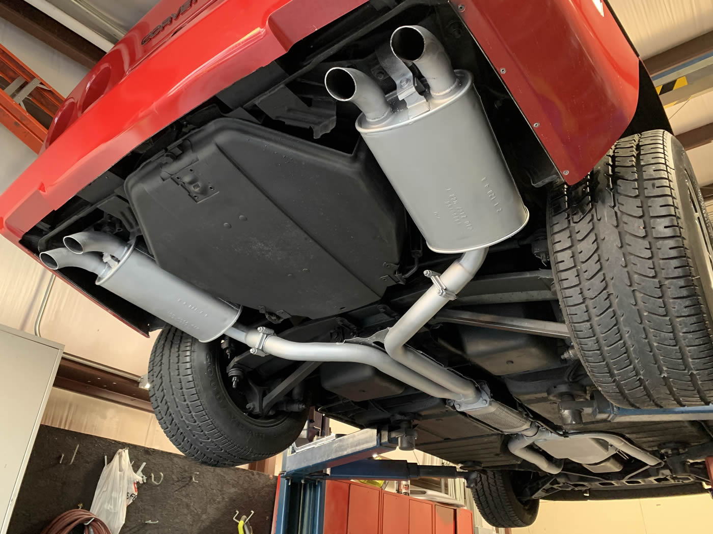 1984 Corvette in Bright Red