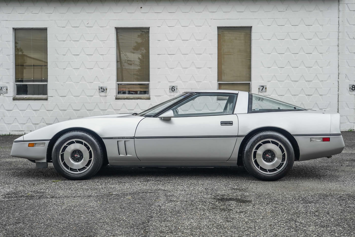1984 Corvette in Silver Metallic