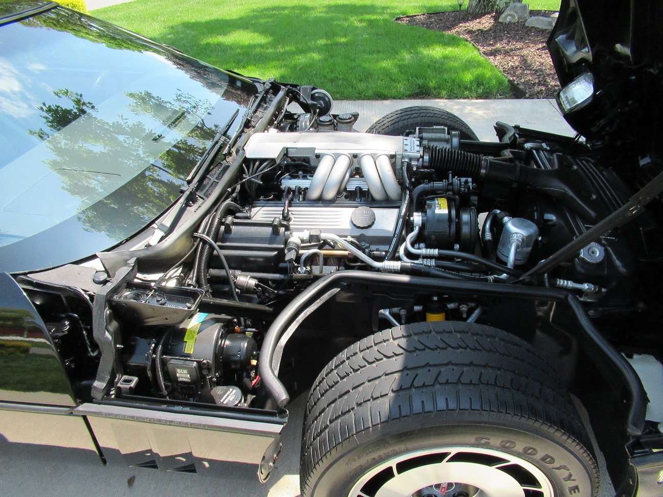 1985 Corvette in Black