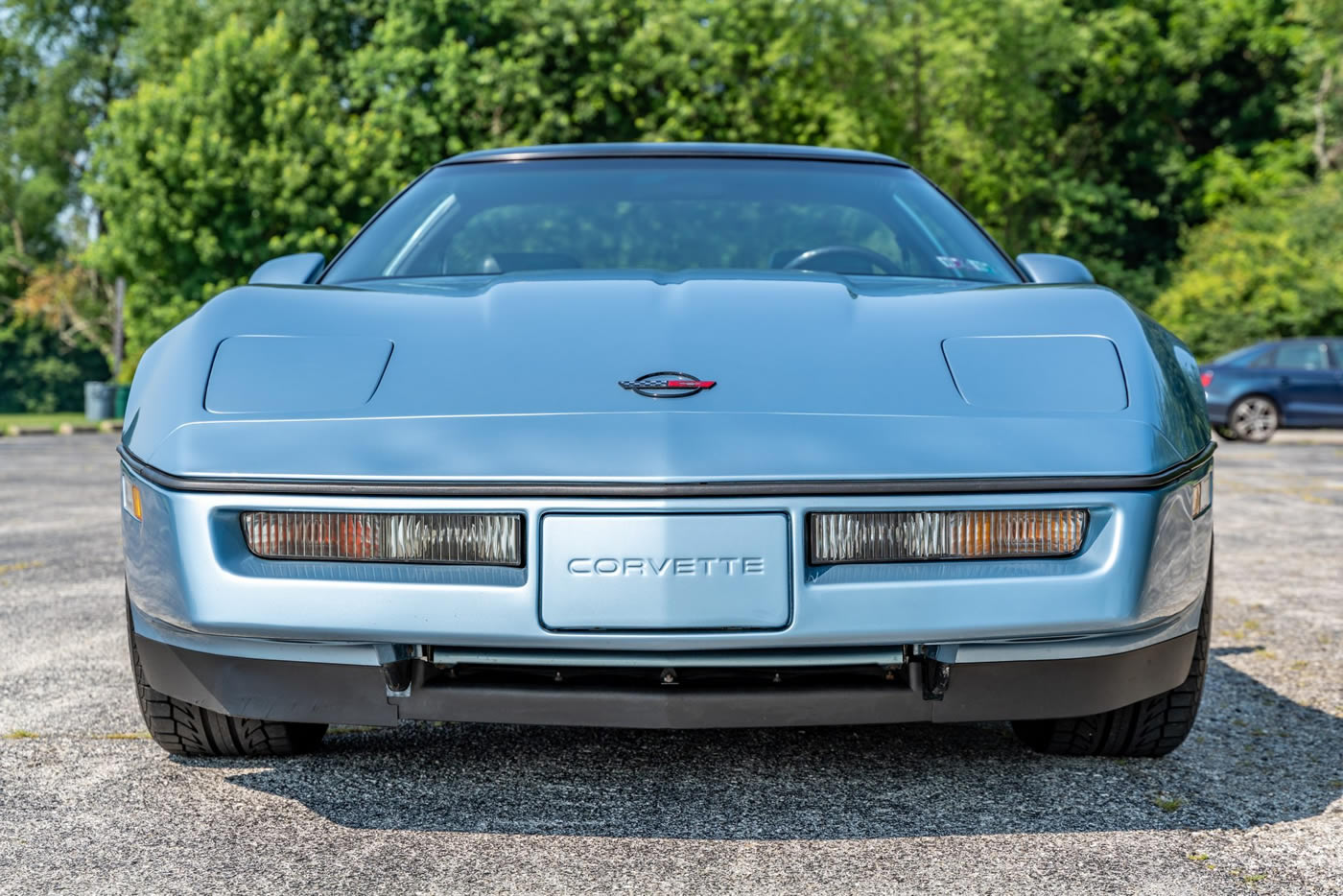 1985 Corvette in Light Blue Metallic