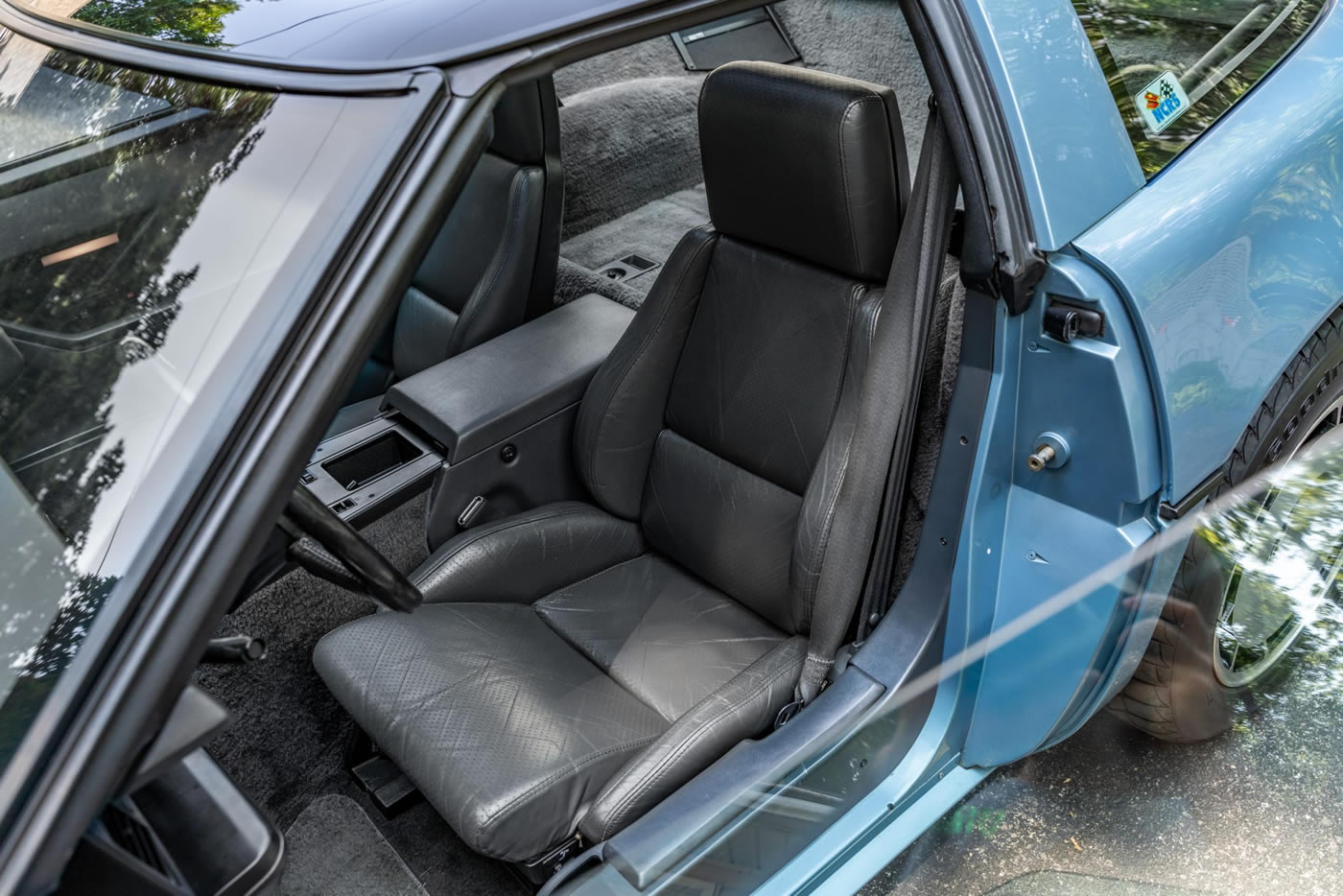 1985 Corvette in Light Blue Metallic