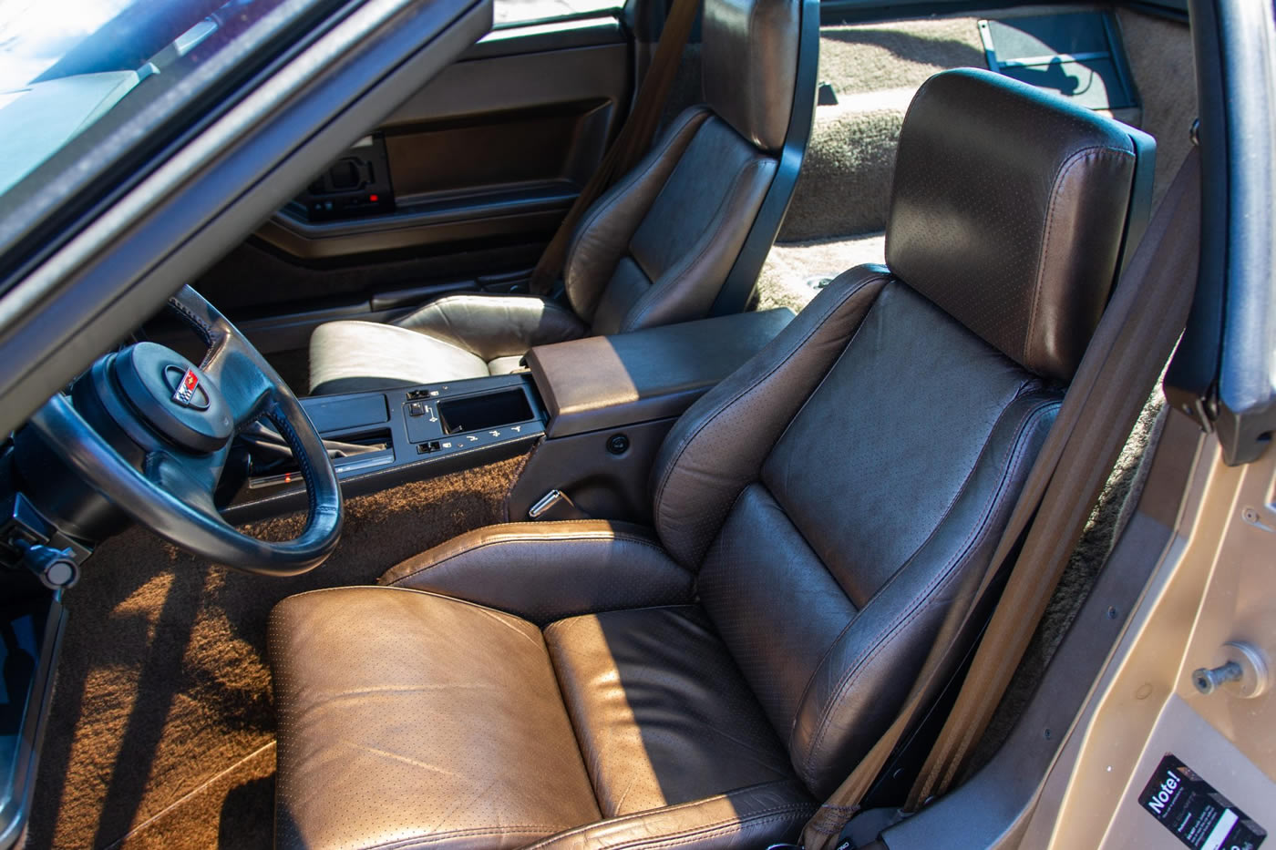 1985 Corvette in Light Bronze / Dark Bronze