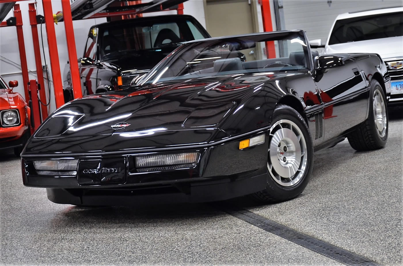 1986 Corvette Convertible in Black
