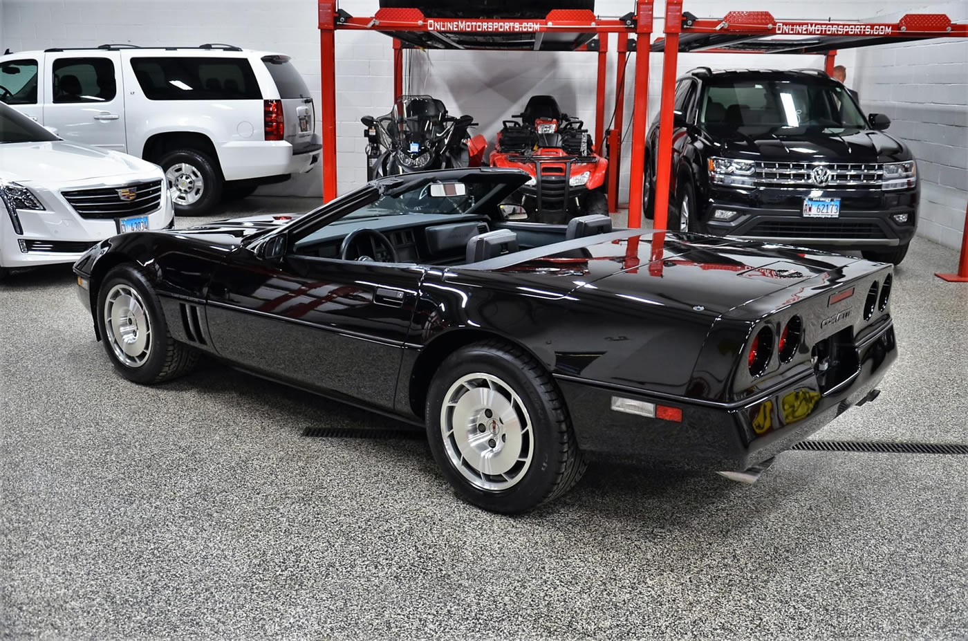 1986 Corvette Convertible in Black