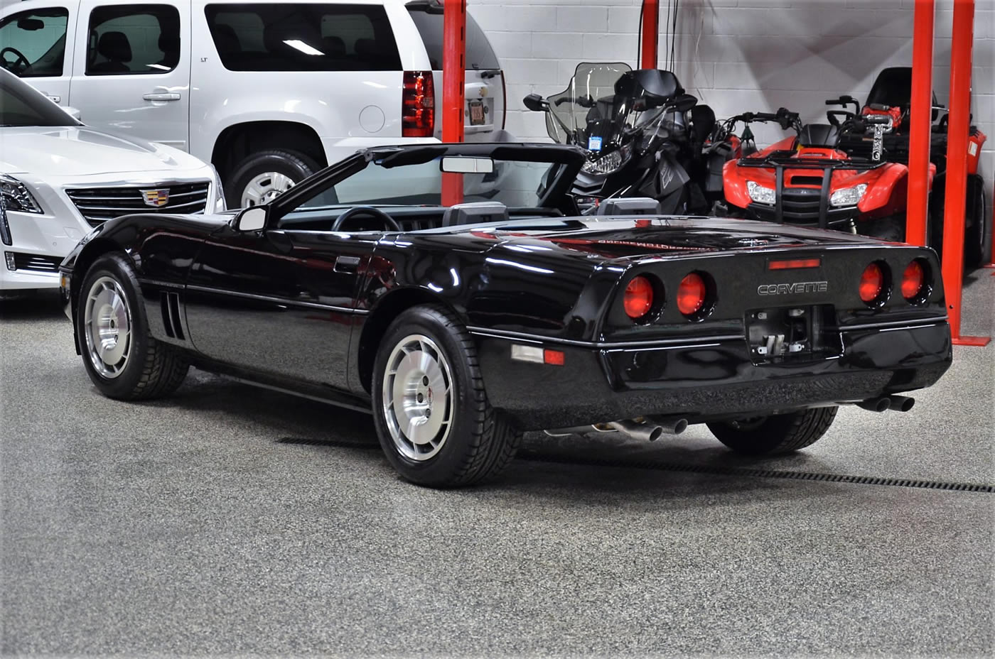 1986 Corvette Convertible in Black