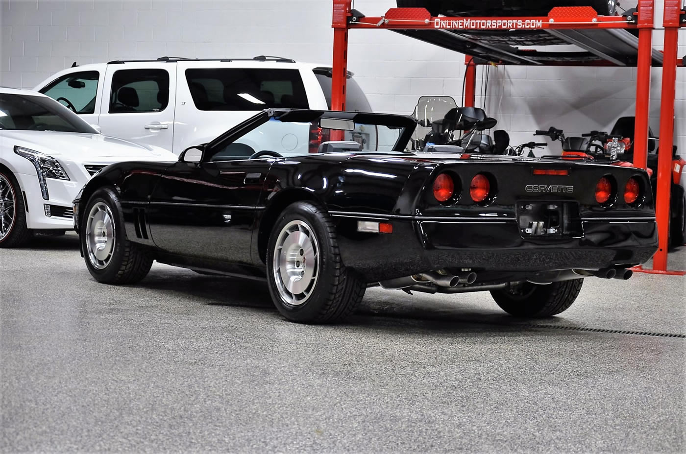 1986 Corvette Convertible in Black