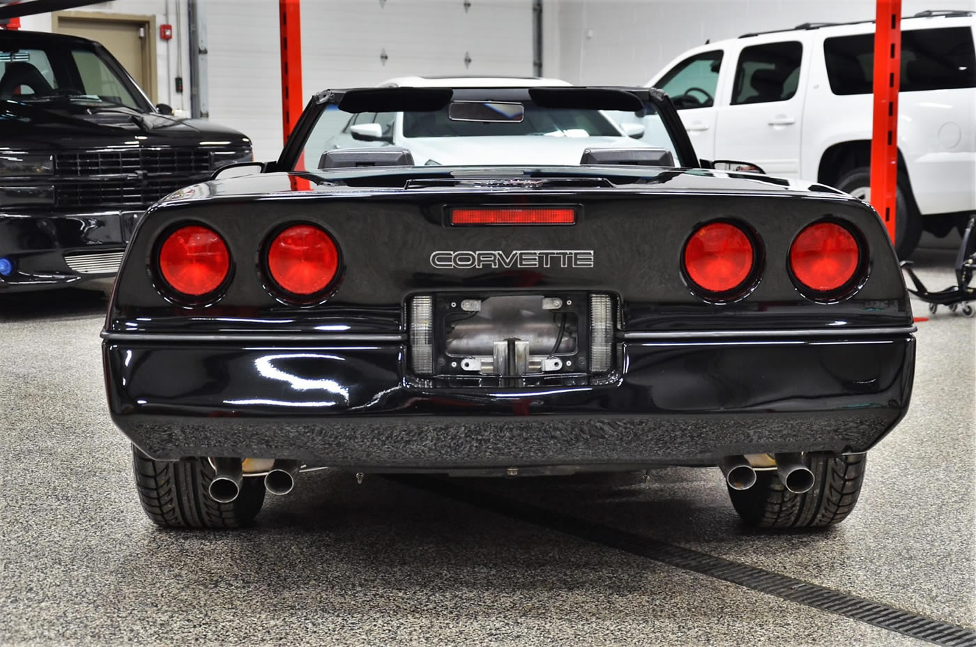 1986 Corvette Convertible in Black