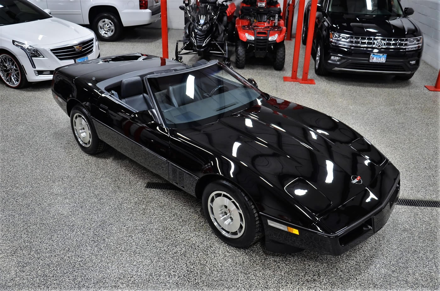 1986 Corvette Convertible in Black