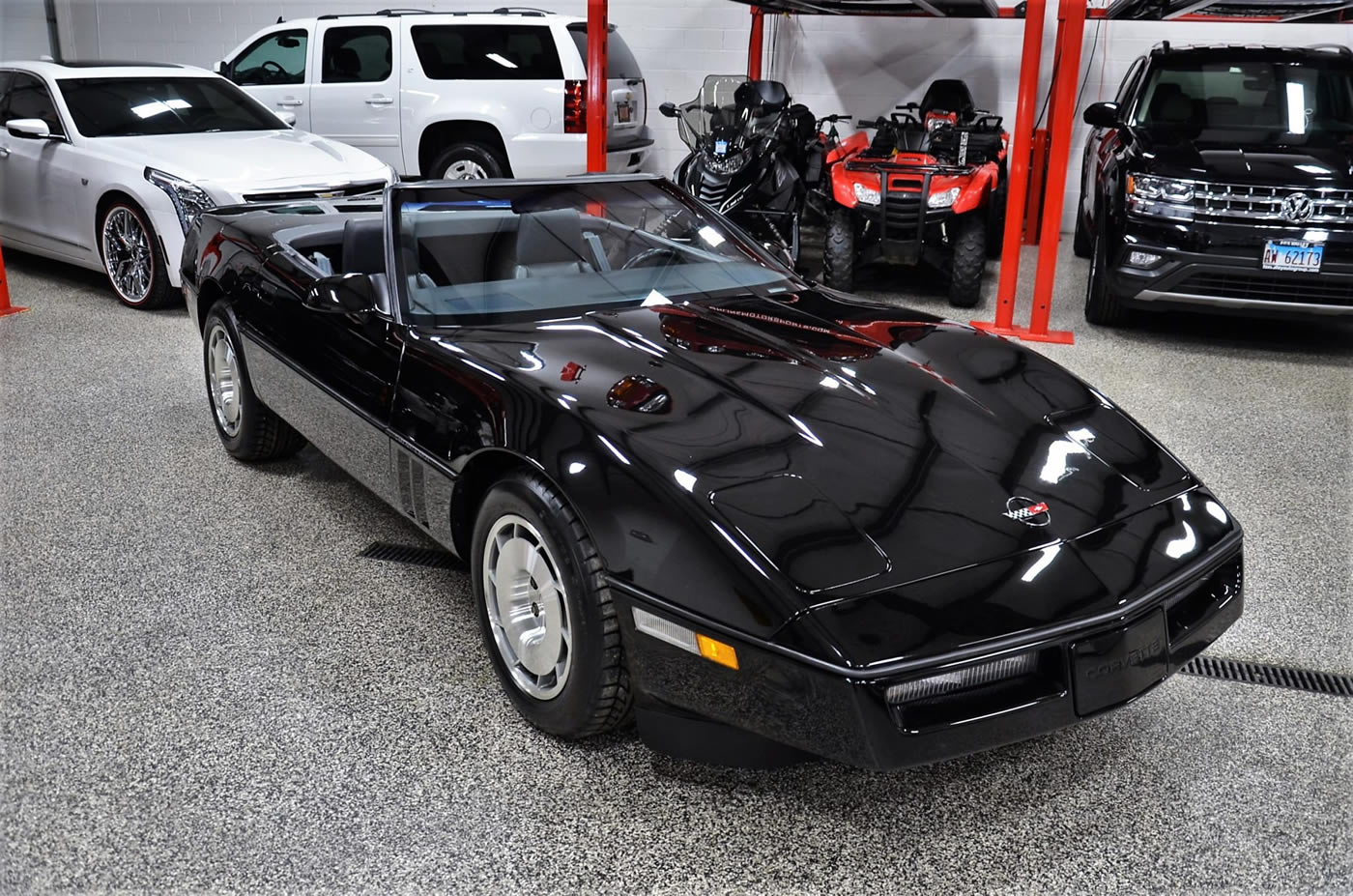 1986 Corvette Convertible in Black