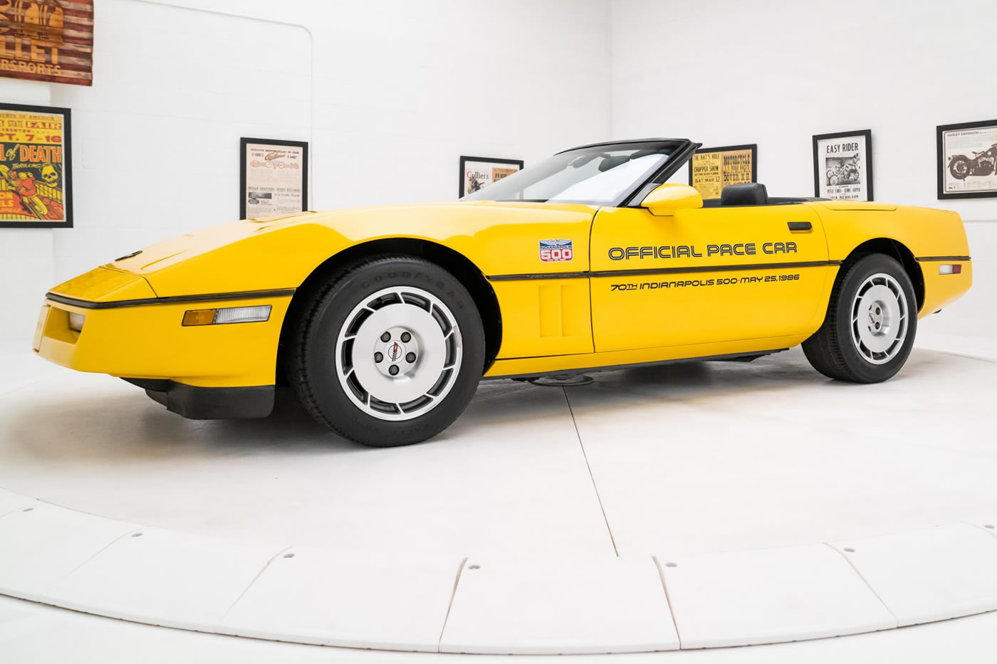 1986 Corvette Convertible in Yellow