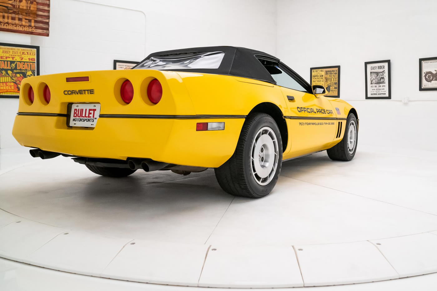 1986 Corvette Convertible in Yellow